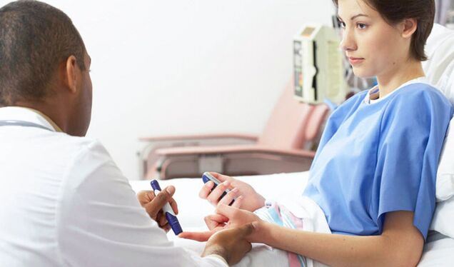 Measuring blood sugar can help diagnose diabetes